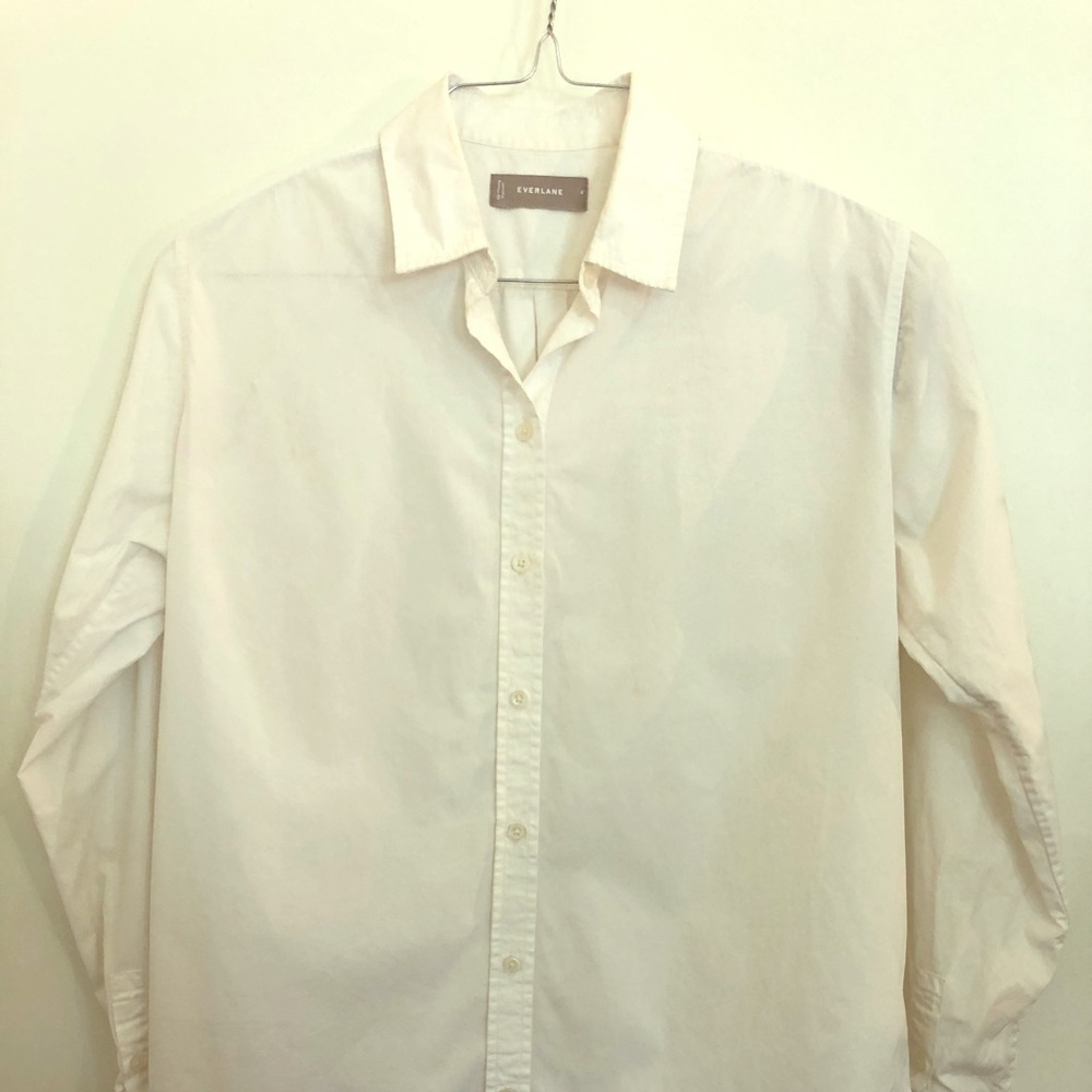 Everlane relaxed poplin shirt